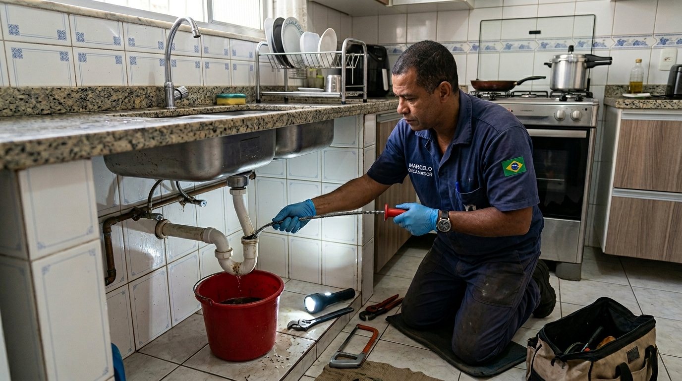 Ligação da Pia da Cozinha em Vitória‑ES