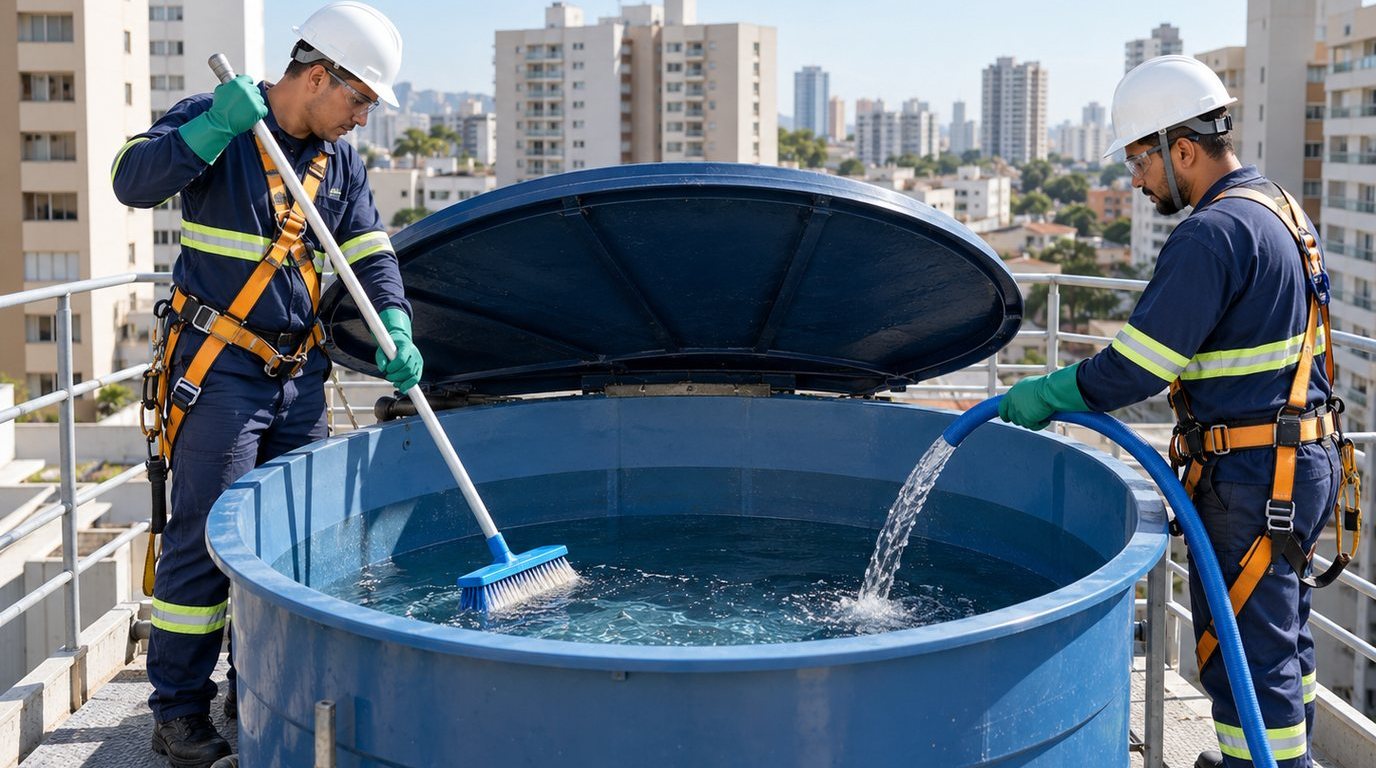 Reservatório de Condomínio em Vitória‑ES
